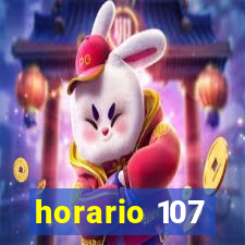 horario 107