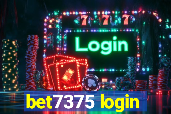 bet7375 login