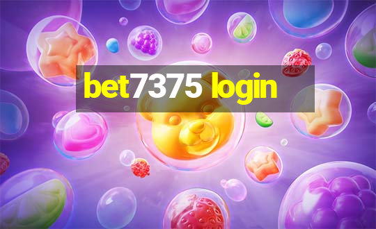 bet7375 login