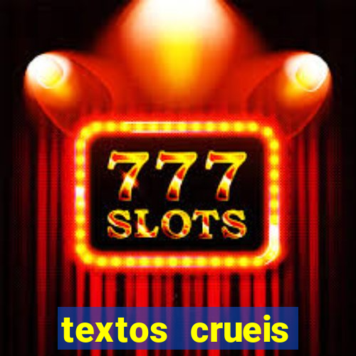 textos crueis demais pdf