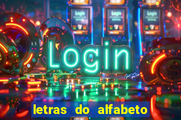 letras do alfabeto personalizadas para imprimir