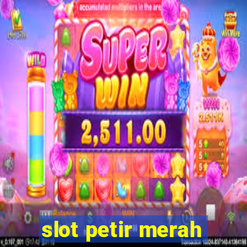 slot petir merah