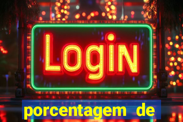 porcentagem de jogos slots