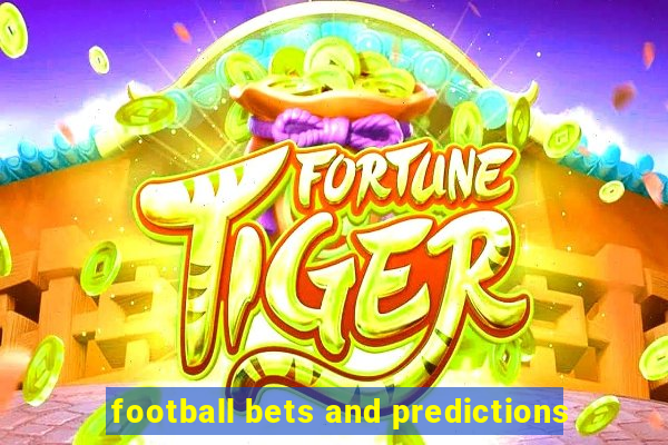 football bets and predictions