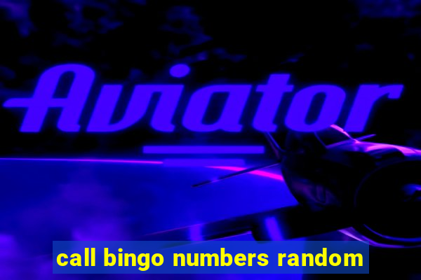 call bingo numbers random