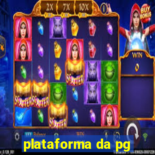 plataforma da pg