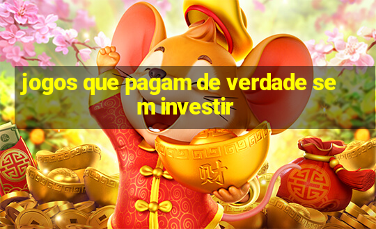 jogos que pagam de verdade sem investir