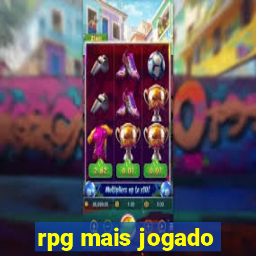 rpg mais jogado