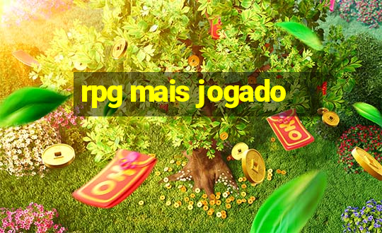 rpg mais jogado