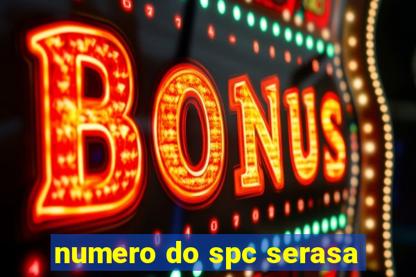 numero do spc serasa