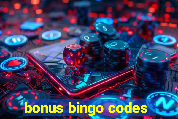 bonus bingo codes