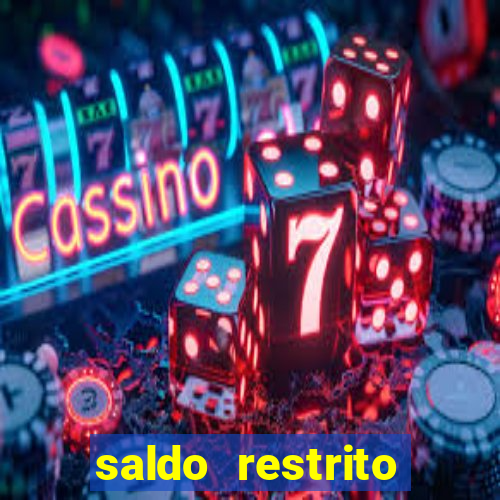 saldo restrito sporting bet