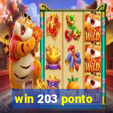 win 203 ponto