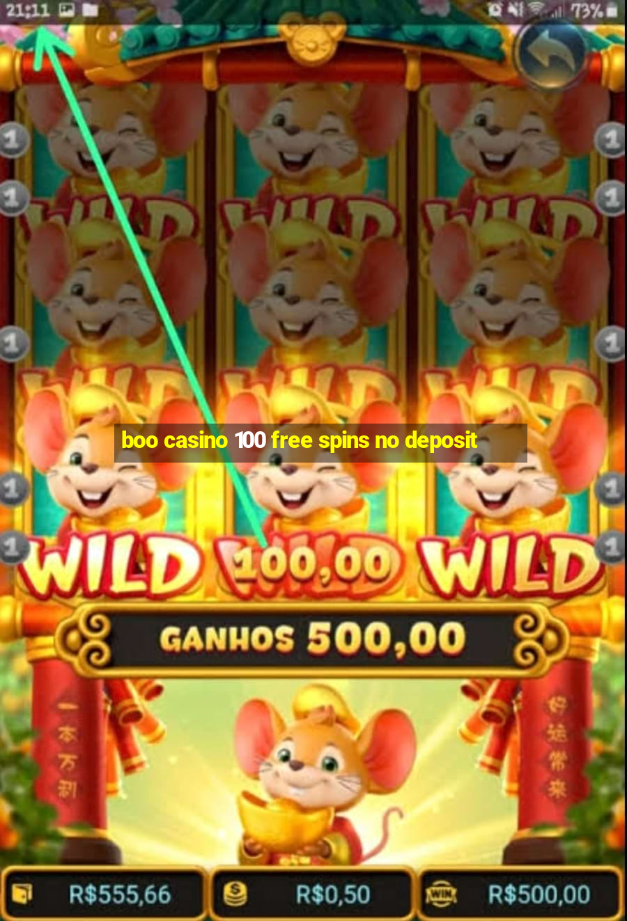 boo casino 100 free spins no deposit