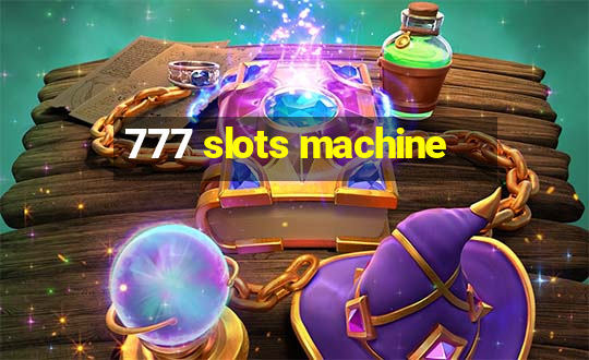 777 slots machine