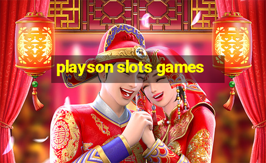 playson slots games