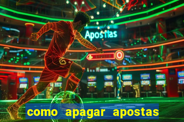 como apagar apostas no app da caixa