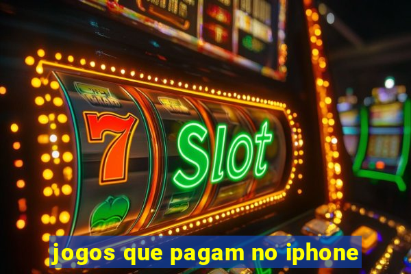 jogos que pagam no iphone