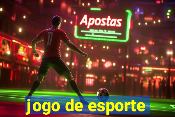 jogo de esporte