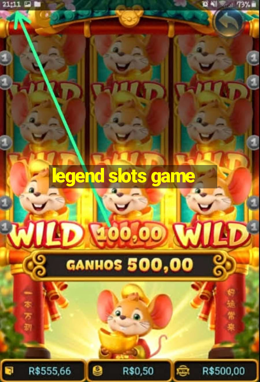 legend slots game