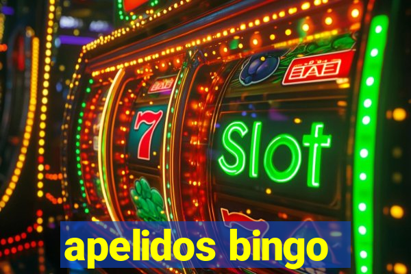 apelidos bingo