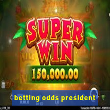 betting odds president