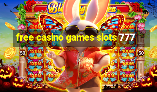 free casino games slots 777