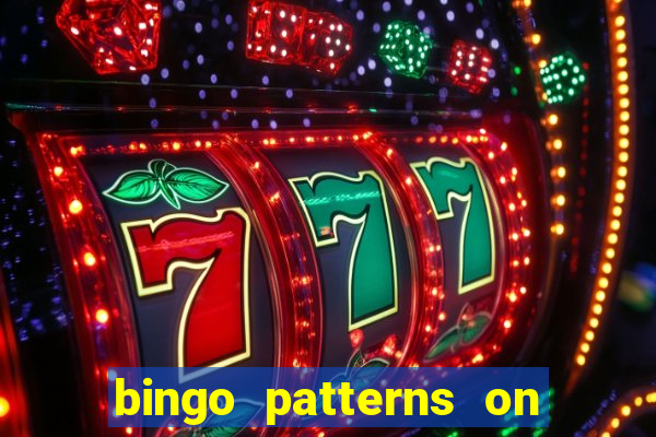 bingo patterns on slot machines