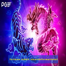 fortune rabbit sinaisInformational