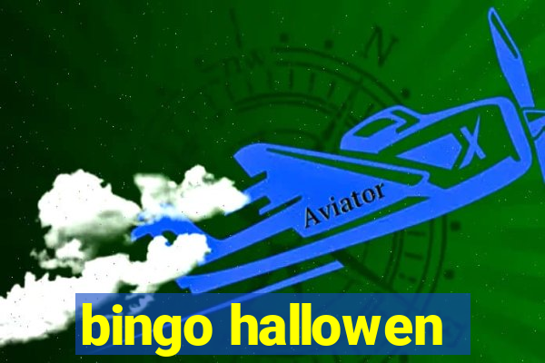 bingo hallowen