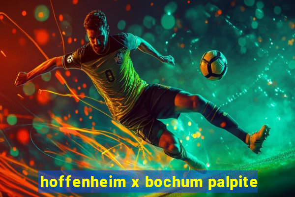 hoffenheim x bochum palpite