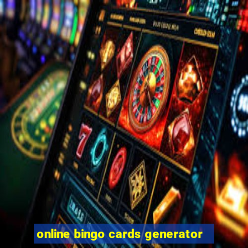 online bingo cards generator