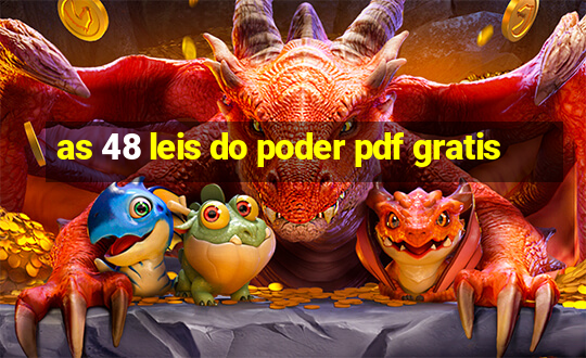 as 48 leis do poder pdf gratis