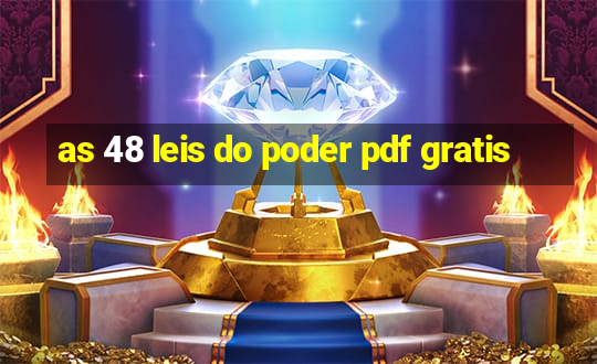 as 48 leis do poder pdf gratis