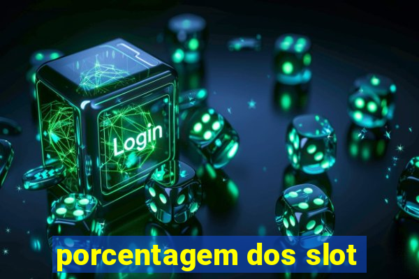 porcentagem dos slot