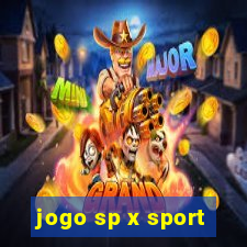 jogo sp x sport