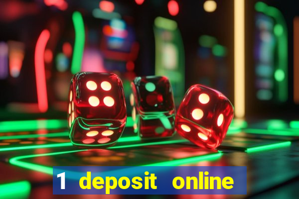 1 deposit online casino nz 2019