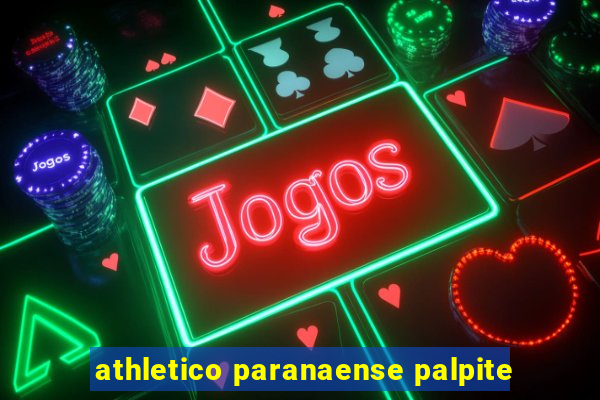 athletico paranaense palpite