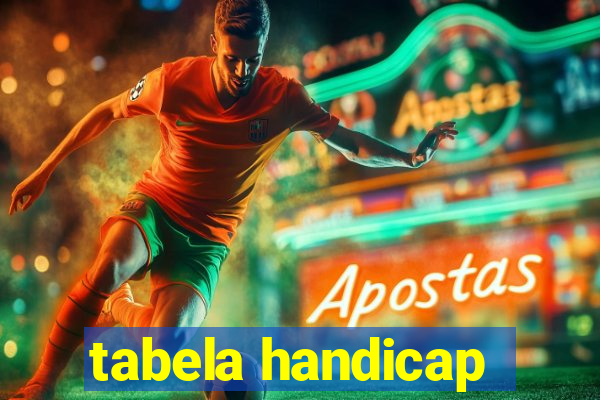 tabela handicap