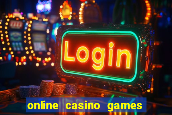 online casino games for real money