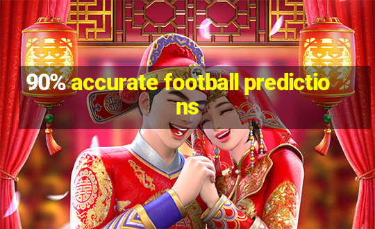 90% accurate football predictions