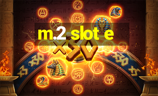 m.2 slot e