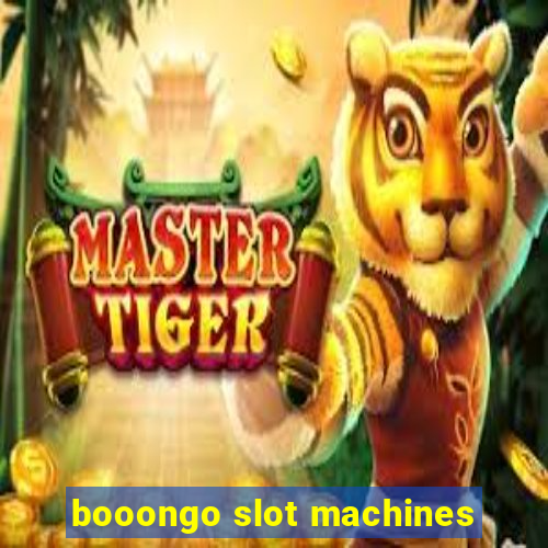 booongo slot machines