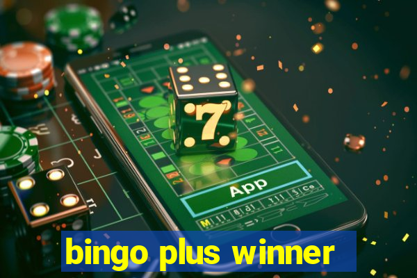 bingo plus winner