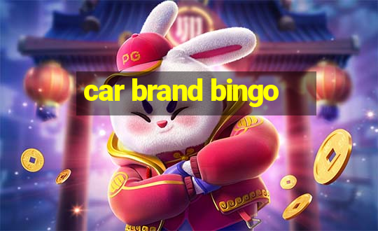 car brand bingo