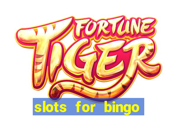 slots for bingo prova de pagamento