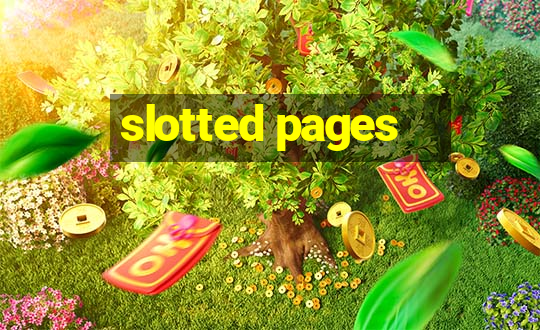 slotted pages