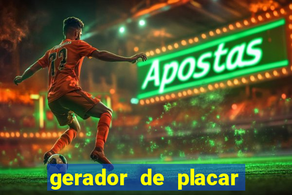 gerador de placar de futebol