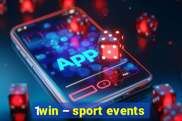 1win – sport events