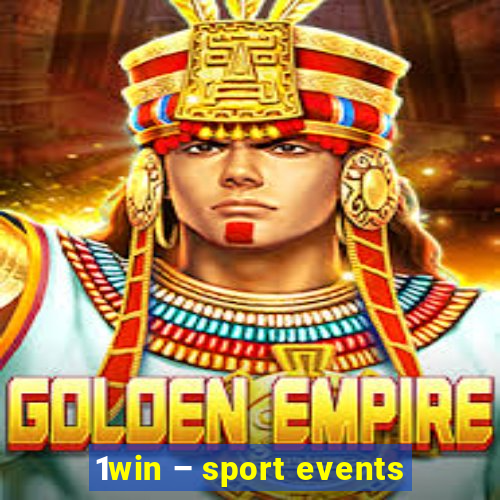 1win – sport events